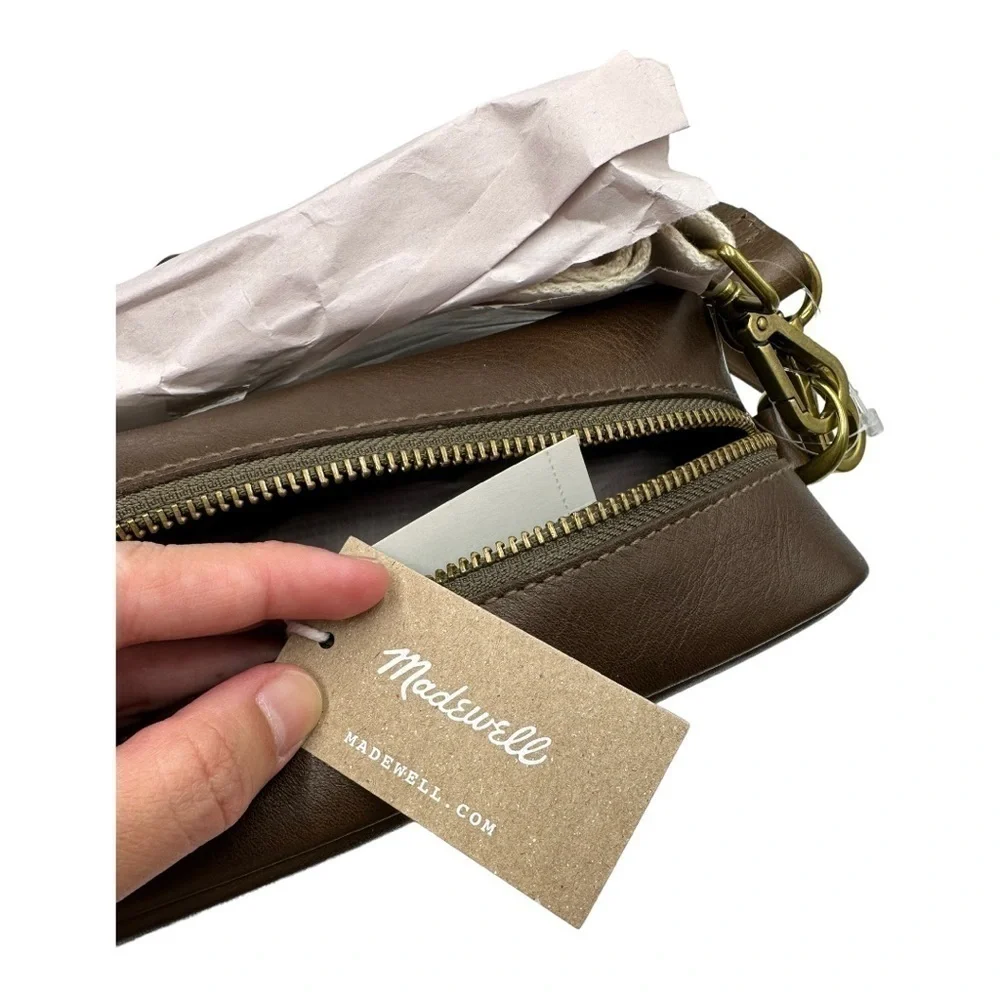 Madewell The Large Transport Camera Bag: Suede Inset Edition